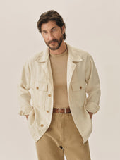 Loomed Linen P 43 Fatigue Shirt