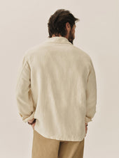 Loomed Linen P 43 Fatigue Shirt