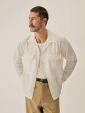 White Casita Camp Shirt
