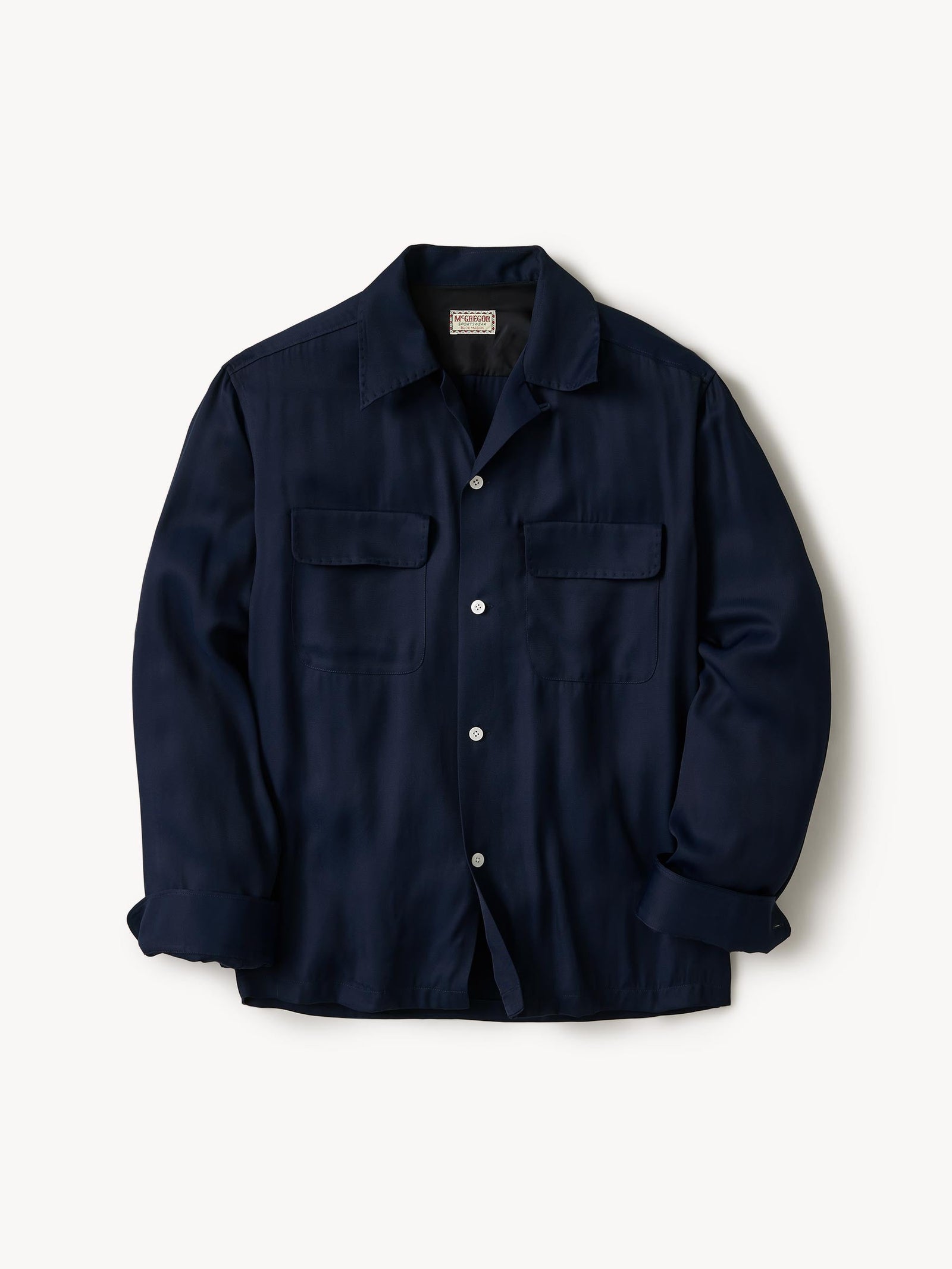 Mcgregor Ls Rayon Camp Shirt