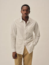 White Wornwell One Pocket Shirt