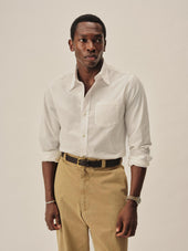 White Wornwell One Pocket Shirt