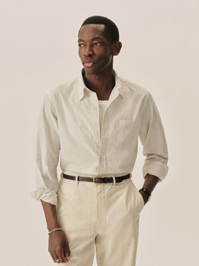 Bradbury Stripe Wornwell One Pocket Shirt