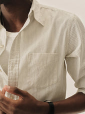 Bradbury Stripe Wornwell One Pocket Shirt