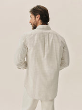 Windowpane Plaid Wornwell One Pocket Shirt