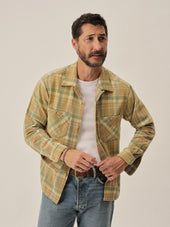 Calistoga Plaid Cabinessence Flannel Camp Shirt