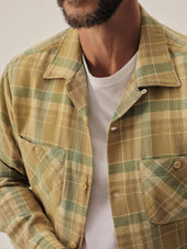 Calistoga Plaid Cabinessence Flannel Camp Shirt