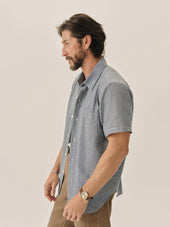 Breeze Cotton Linen S S Shirt