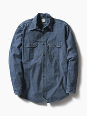 Blue Jaspe Big Yank X Buck Mason Classic Work Shirt
