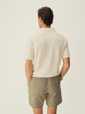 Cotton Loop Terry Polo