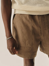 7 5 Loomed Linen Og 107 Fatigue Short