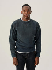 Double Loopback Double V Crew Sweatshirt