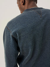 Double Loopback Double V Crew Sweatshirt