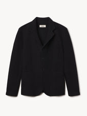 Black Felted Chore Coat