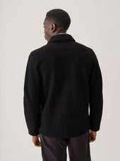 Black Felted Field Shirt