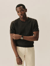 Caviar Avalon Knit Classic Tee