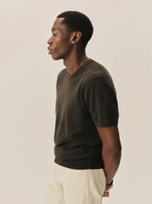Caviar Avalon Knit Classic Tee