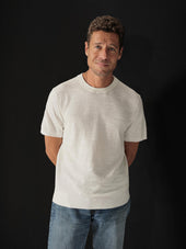 Ivory Avalon Knit Classic Tee
