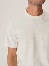 Ivory Avalon Knit Classic Tee