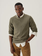 Fatigue Wool Hemp Traveler Crew