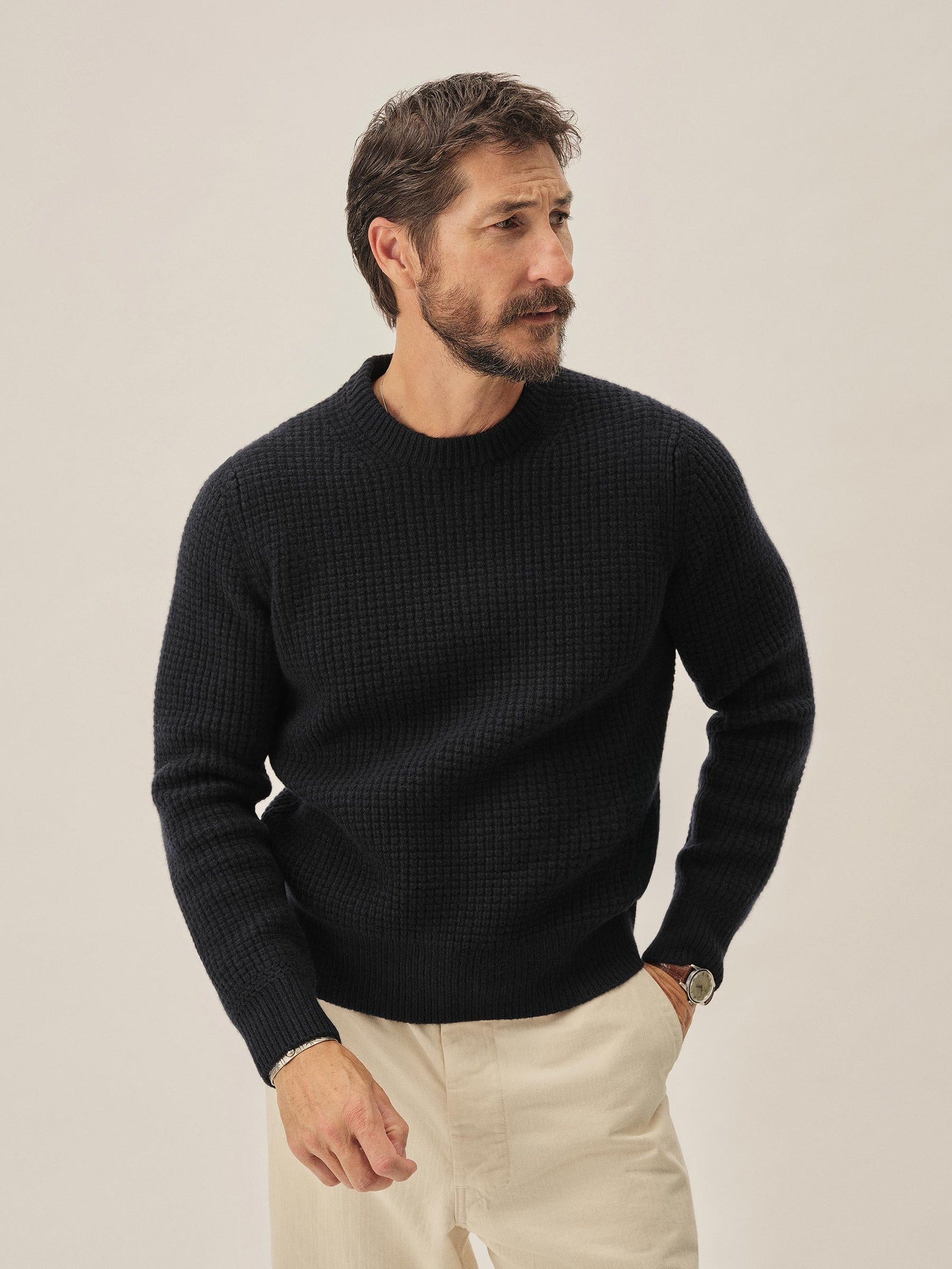 Dark Navy Herdsman Crew