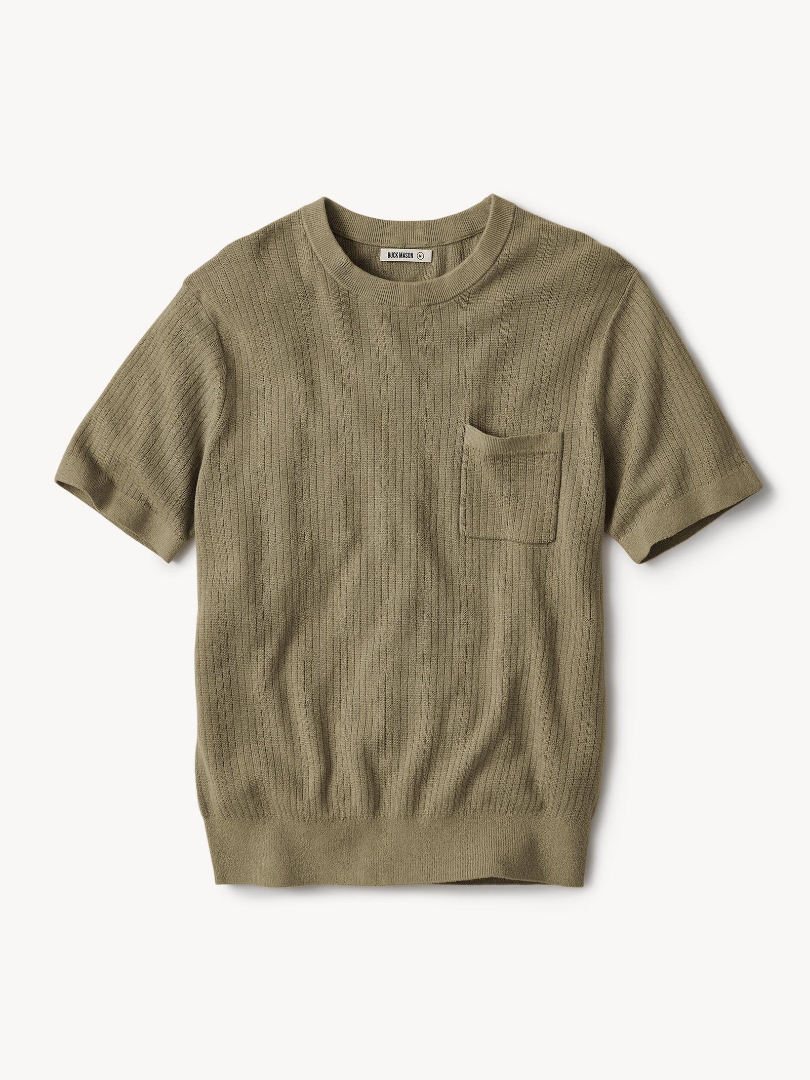 Yuma Hemp Rib Knit Pocket Tee