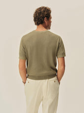 Yuma Hemp Rib Knit Pocket Tee