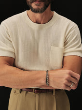 Yuma Hemp Rib Knit Pocket Tee