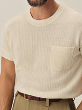Yuma Hemp Rib Knit Pocket Tee