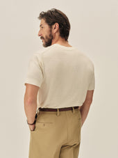 Yuma Hemp Rib Knit Pocket Tee