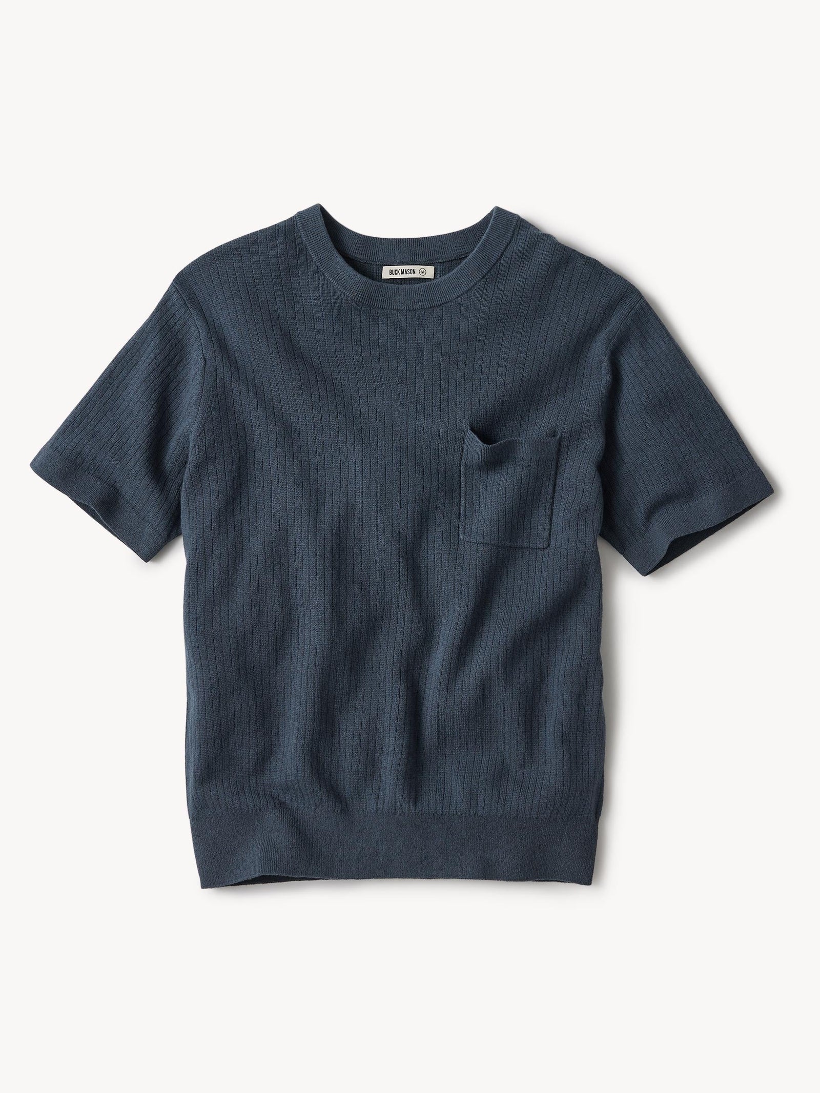 Yuma Hemp Rib Knit Pocket Tee