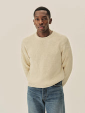 Sand Dollar Seafarer Cotton Rib Crew