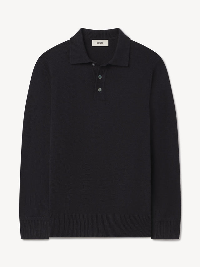 India Ink Seafarer Cotton Rugby Polo