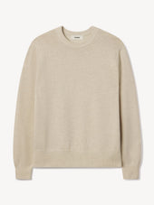 Heather Oat Wool Hemp Traveler Crew