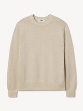 Heather Oat Wool Hemp Traveler Crew