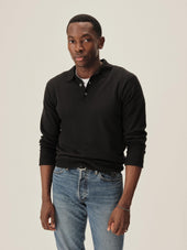 Como Cashmere L S Polo
