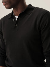 Como Cashmere L S Polo