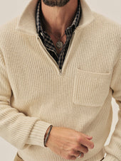 Sand Dollar Seafarer Cotton Quarter-Zip