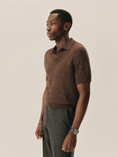 Biella Linen Wool Polo
