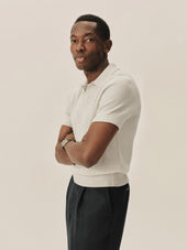 Biella Linen Wool Polo