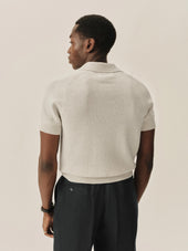 Biella Linen Wool Polo