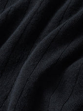 Black Yuma Rib L/S Crew