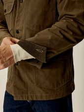 Dry Waxed Canvas Highland Jacket