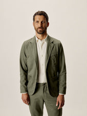 Herringbone Twill Carry On Jacket