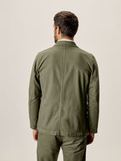 Herringbone Twill Carry On Jacket