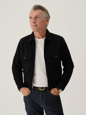 Italian Doeskin Station Jacket