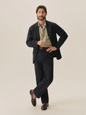 Lightweight Seersucker Carry On Jacket