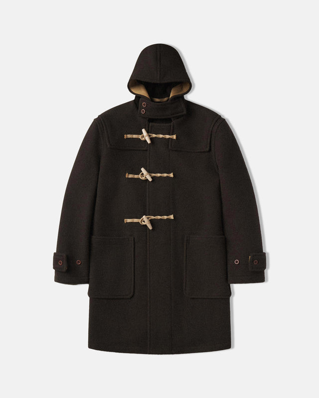 Made In England Oversized Wool Duffle Coat