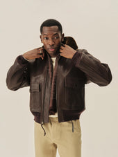 Y 2 Leather X Buck Mason G1 Jacket