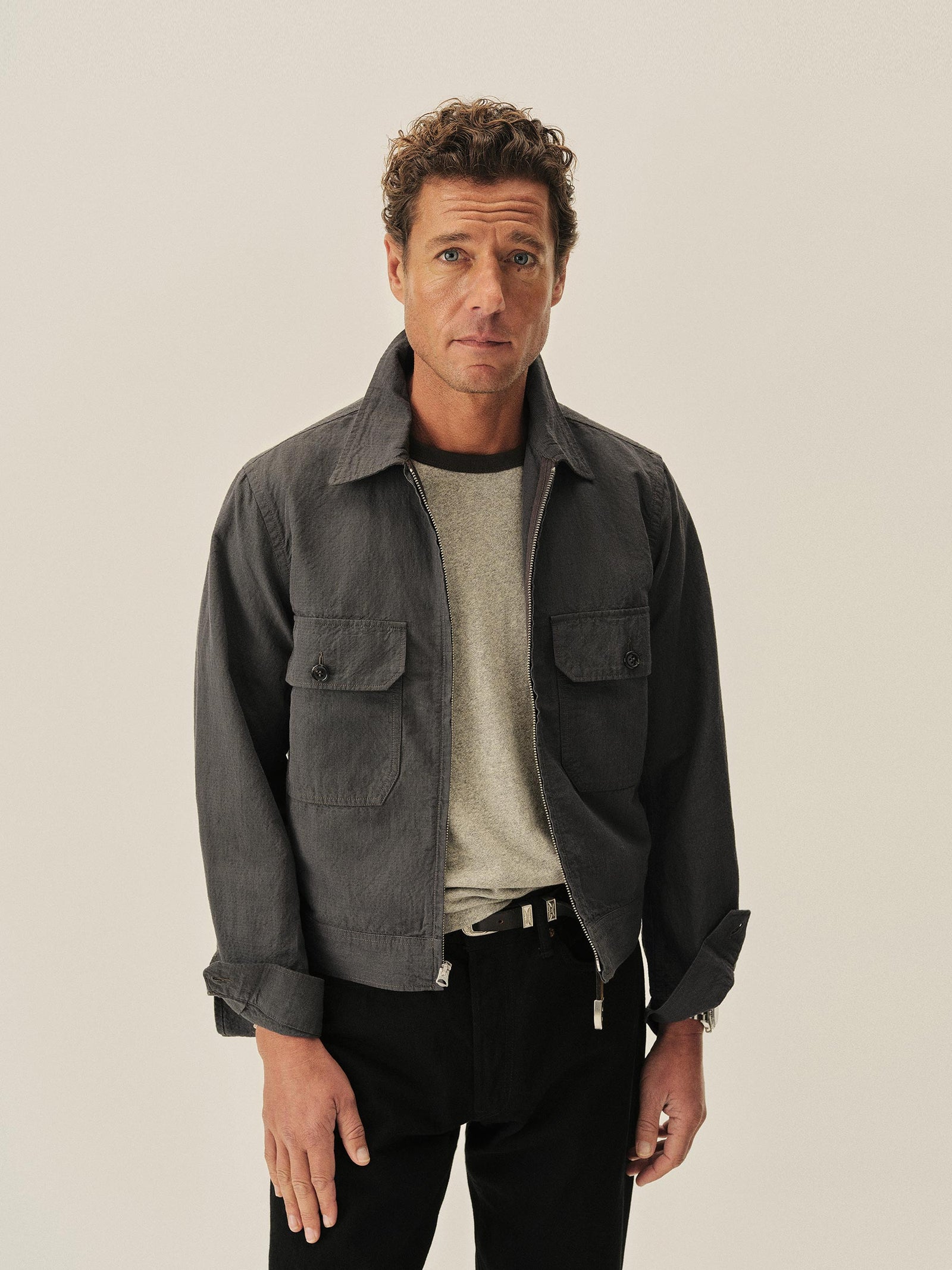 Seersucker Station Jacket